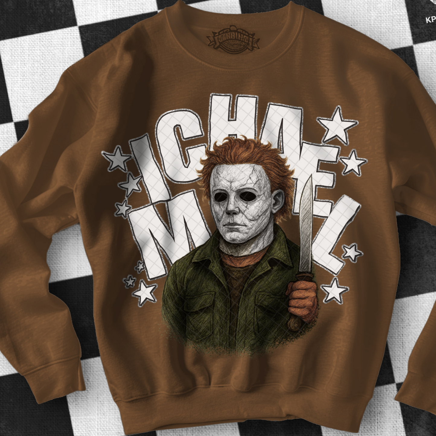 M I C H A E L , OUTLINED - DTF TRANSFER