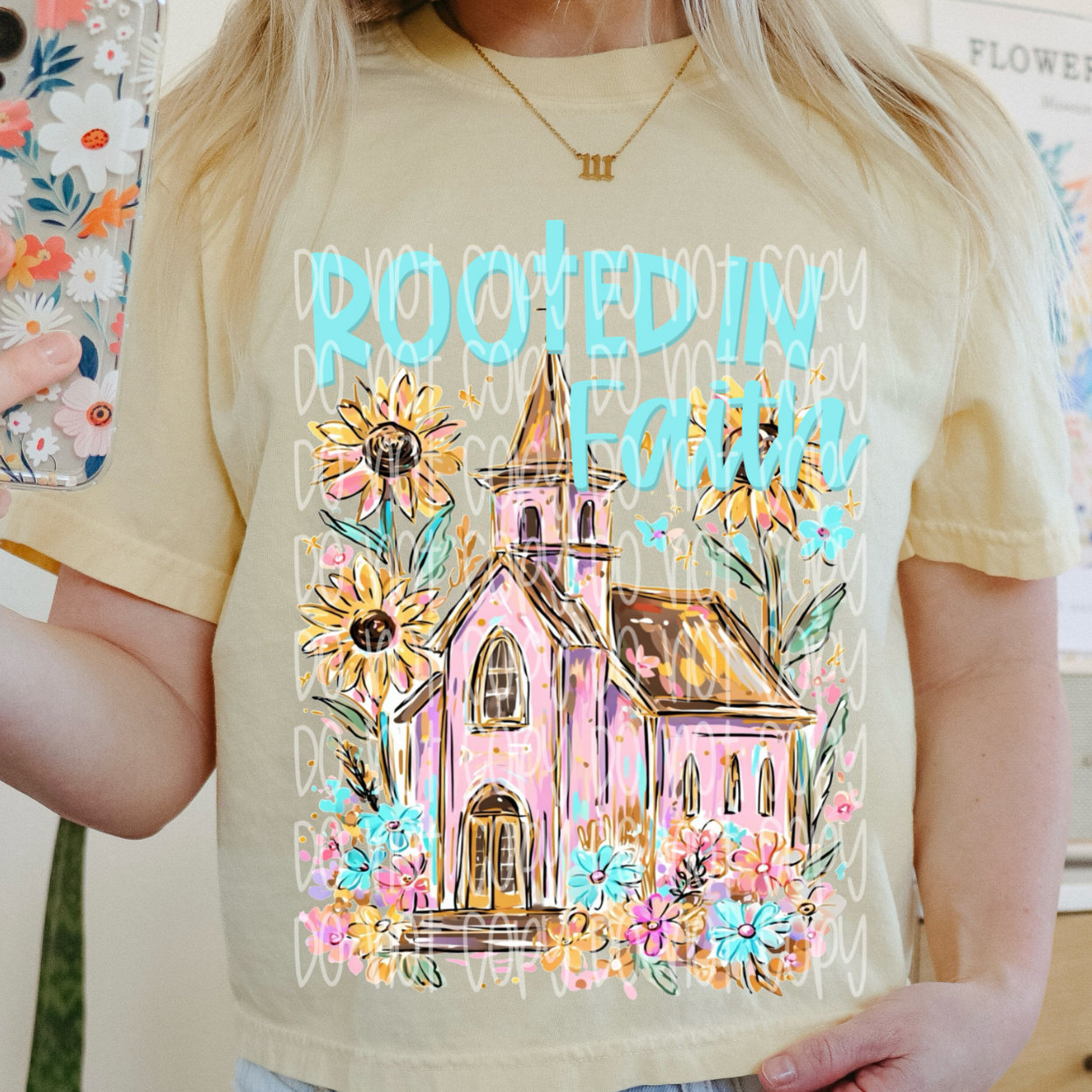 ROOTED IN FAITH - DTF TRANSFER