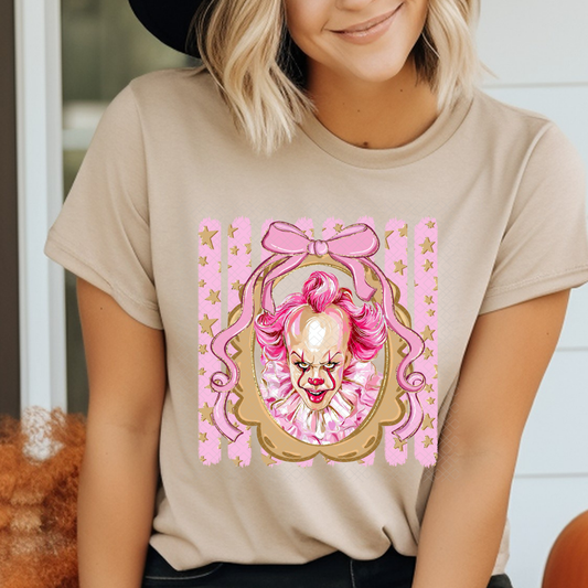 PREPPY PINK HORROR - DTF TRANSFER