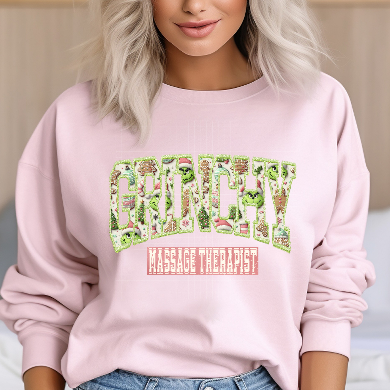 GRINCHY MASSAGE THERAPIST - DTF TRANSFER