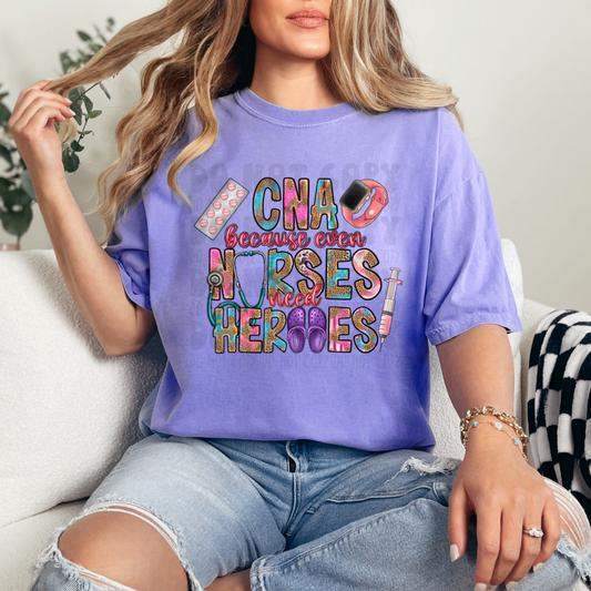 CNA NURSES HERO - DTF TRANSFER