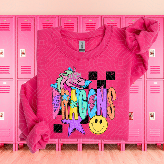 DRAGONS PREPPY - DTF TRANSFER