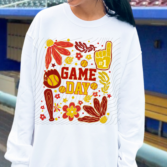 RETRO GAME DAY SOFTBALL - DTF TRANSFER