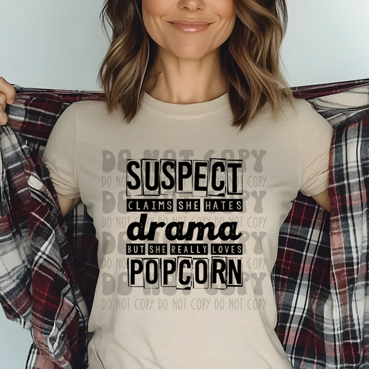 SUSPECT, DRAMA - DTF TRANSFER