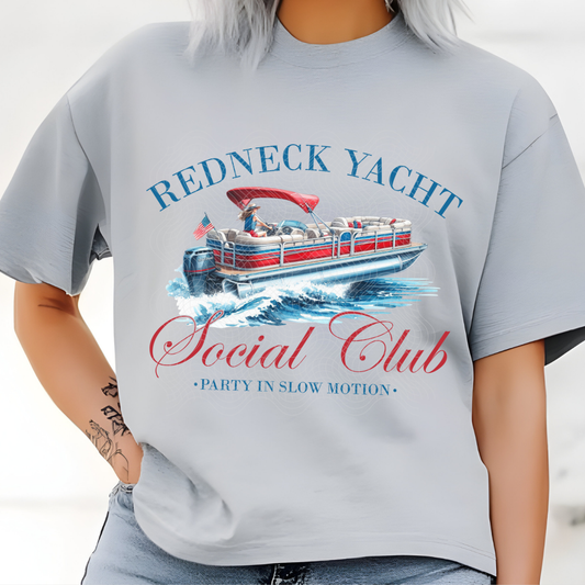 REDNECK YACHT - DTF TRANSFER