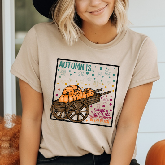 AUTUMN IS - DTF TRANSFER