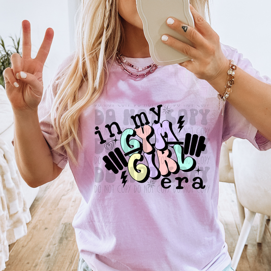 GYM GIRL ERA COLOR - DTF TRANSFER