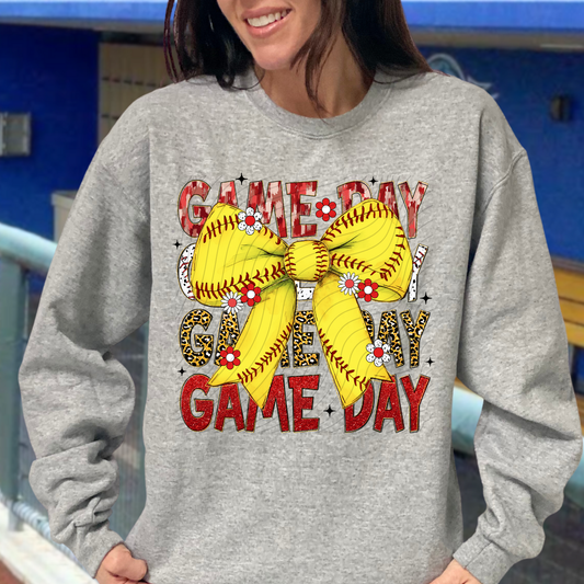 GAME DAY STACKED SOFTBALL - DTF TRANSFER