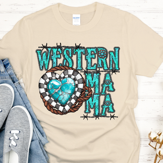WESTERN MAMA - DTF TRANSFER