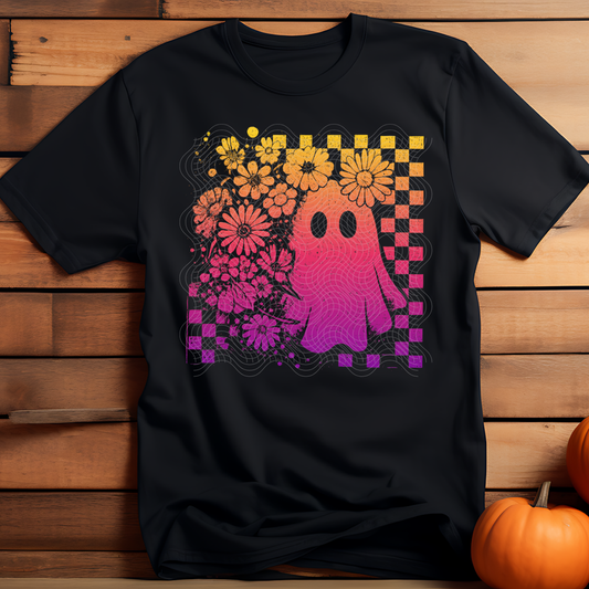 YELLOW PINK GHOST - DTF TRANSFER
