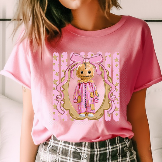 PREPPY PINK HORROR - DTF TRANSFER