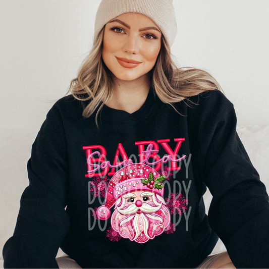 SANTA BABY PINK - DTF TRANSFER
