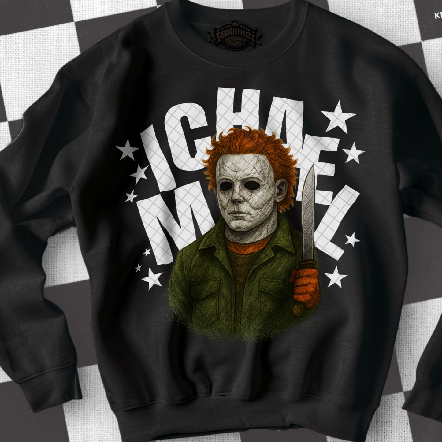 M I C H A E L , WHITE - DTF TRANSFER