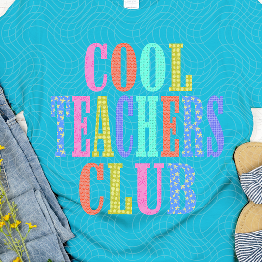 COOL TEACHERS CLUB - DTF TRANSFER
