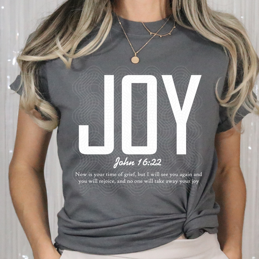 JOY WHT - DTF TRANSFER