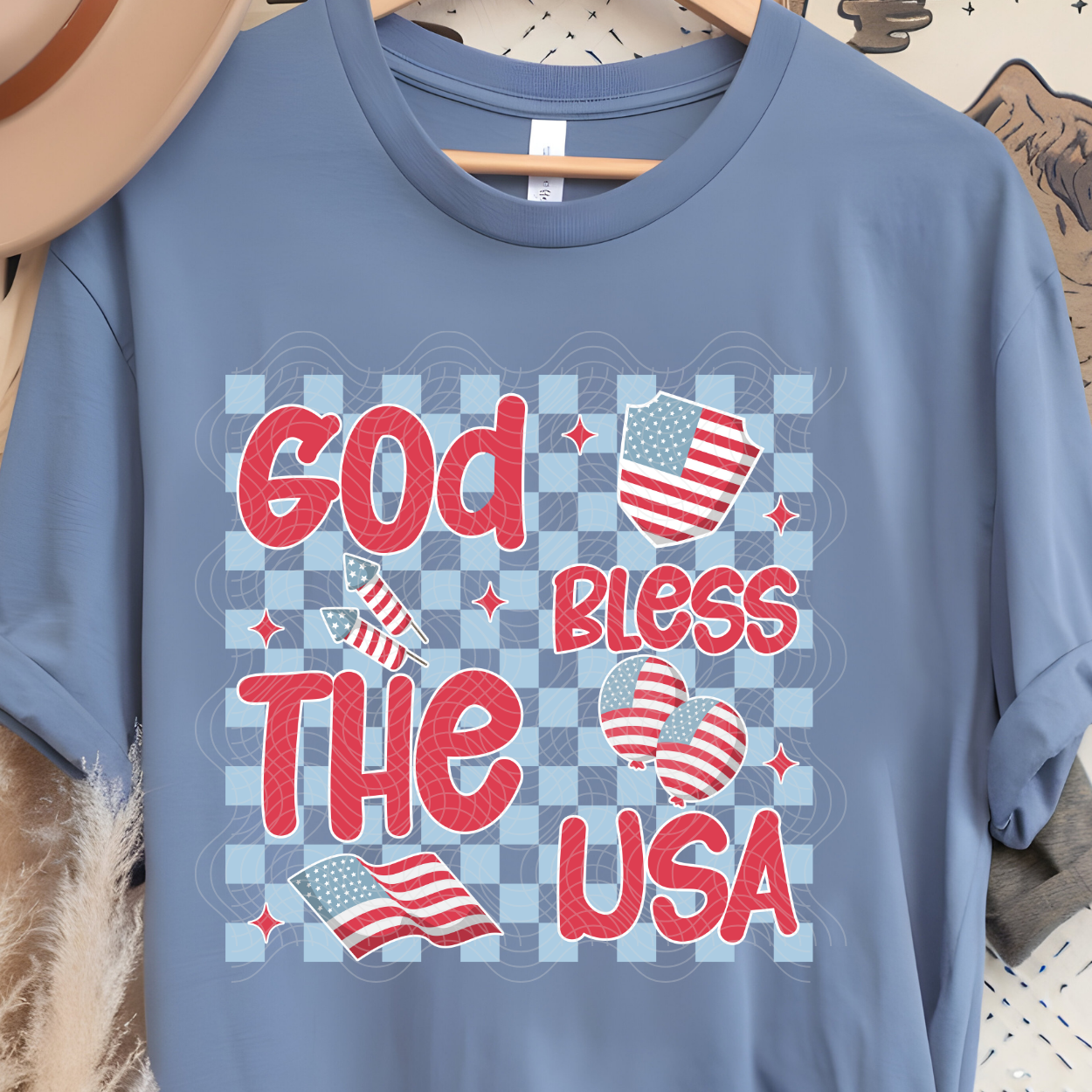 BLESS THE USA - DTF TRANSFER