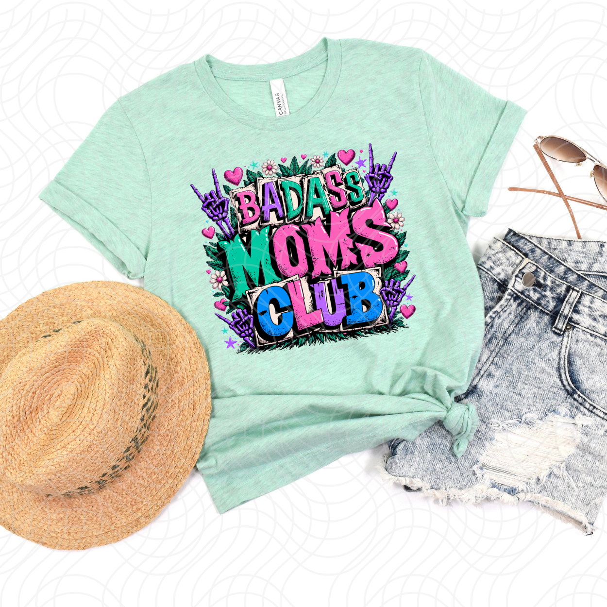 BADASS MOMS CLUB - DTF TRANSFER