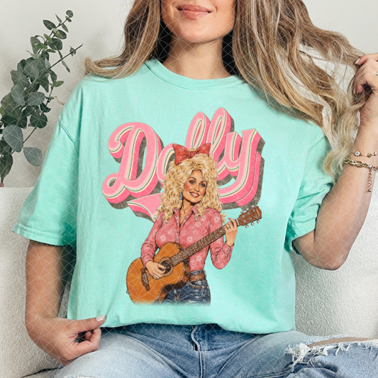 PINK DOLLY - DTF TRANSFER