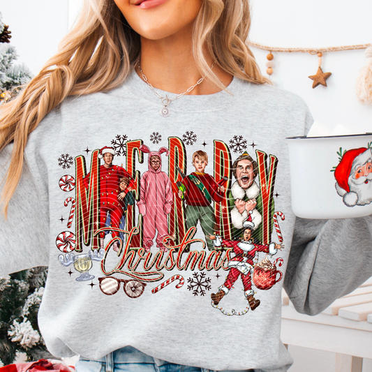 MERRY CHRISTMAS VERSION 1 - DTF TRANSFER