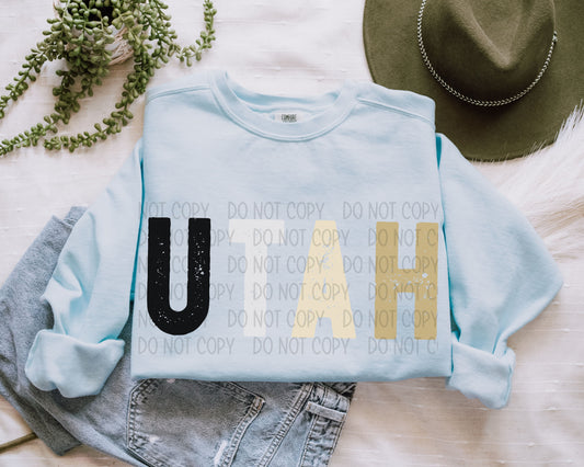 UTAH NEUTRALS - DTF TRANSFER