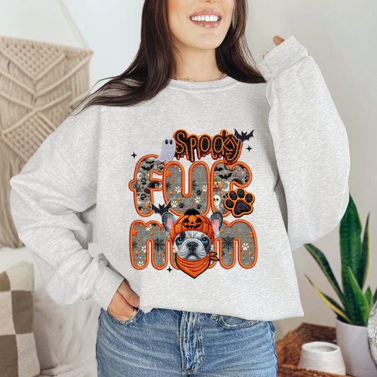 SPOOKY FUR MOM 2 - DTF TRANSFER