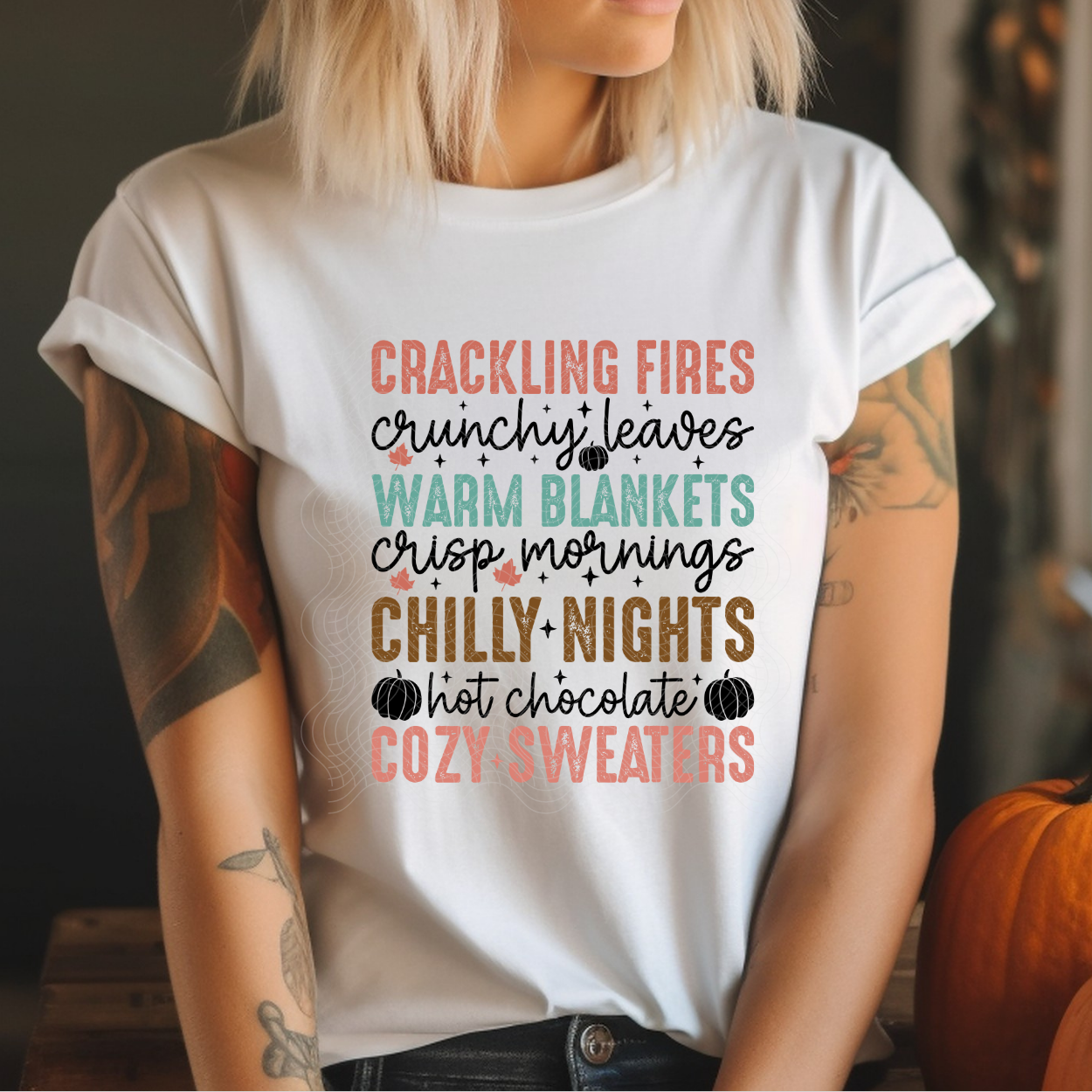 FALL THINGS - DTF TRANSFER