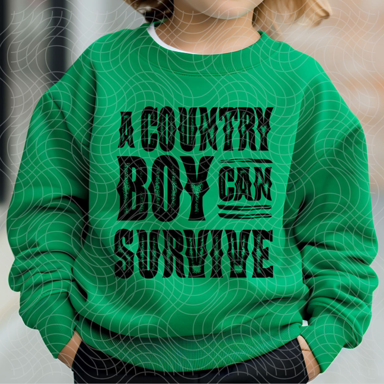 COUNTRY BOY CAN SURVIVE - DTF TRANSFER