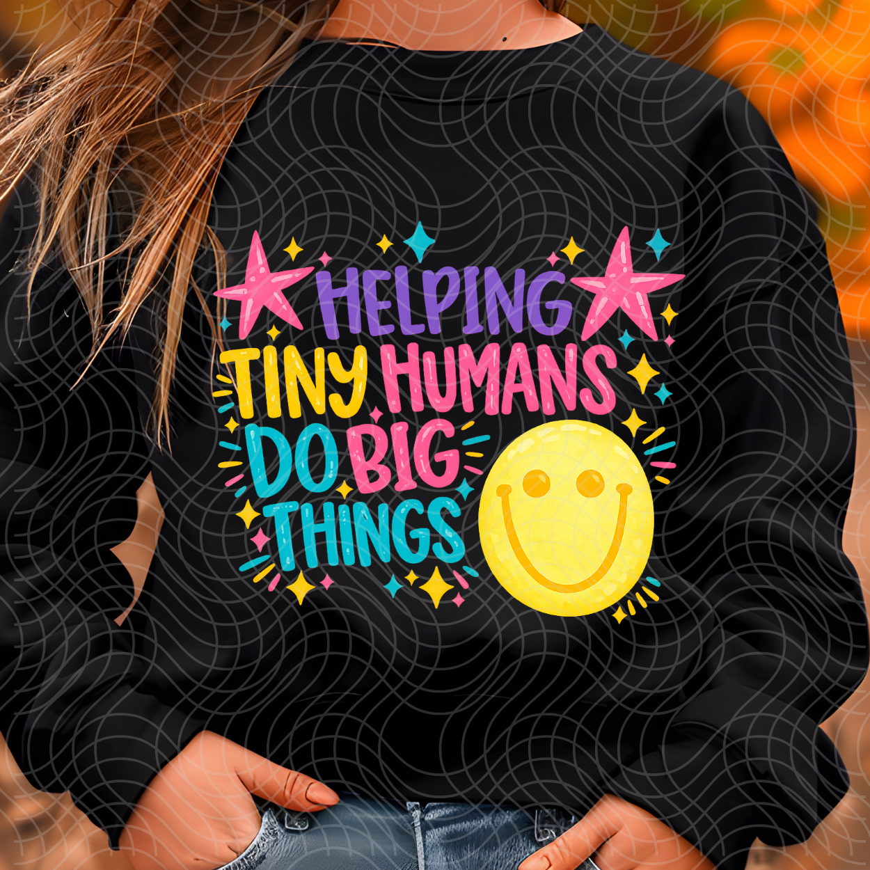 HELPING TINY HUMANS DO BIG THINGS - DTF TRANSFER