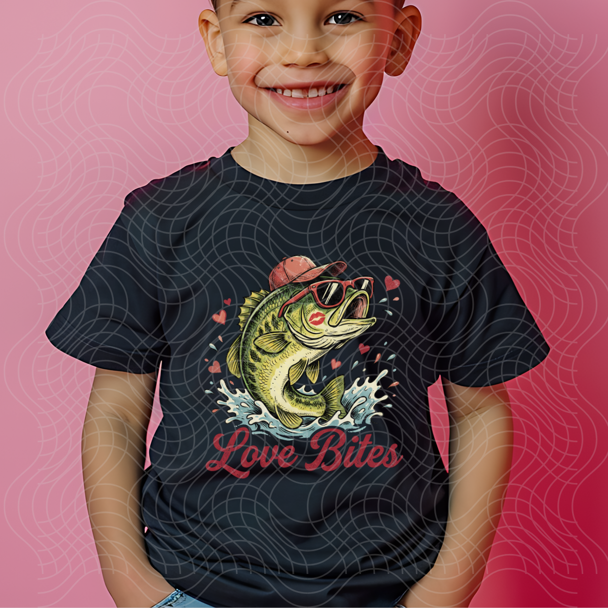 LOVE BITES FISH - DTF TRANSFER