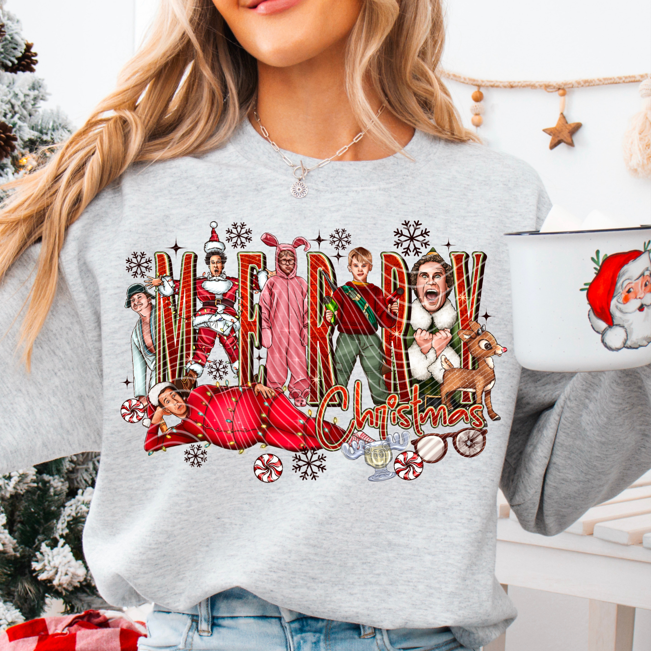 MERRY CHRISTMAS VERSION 2 - DTF TRANSFER