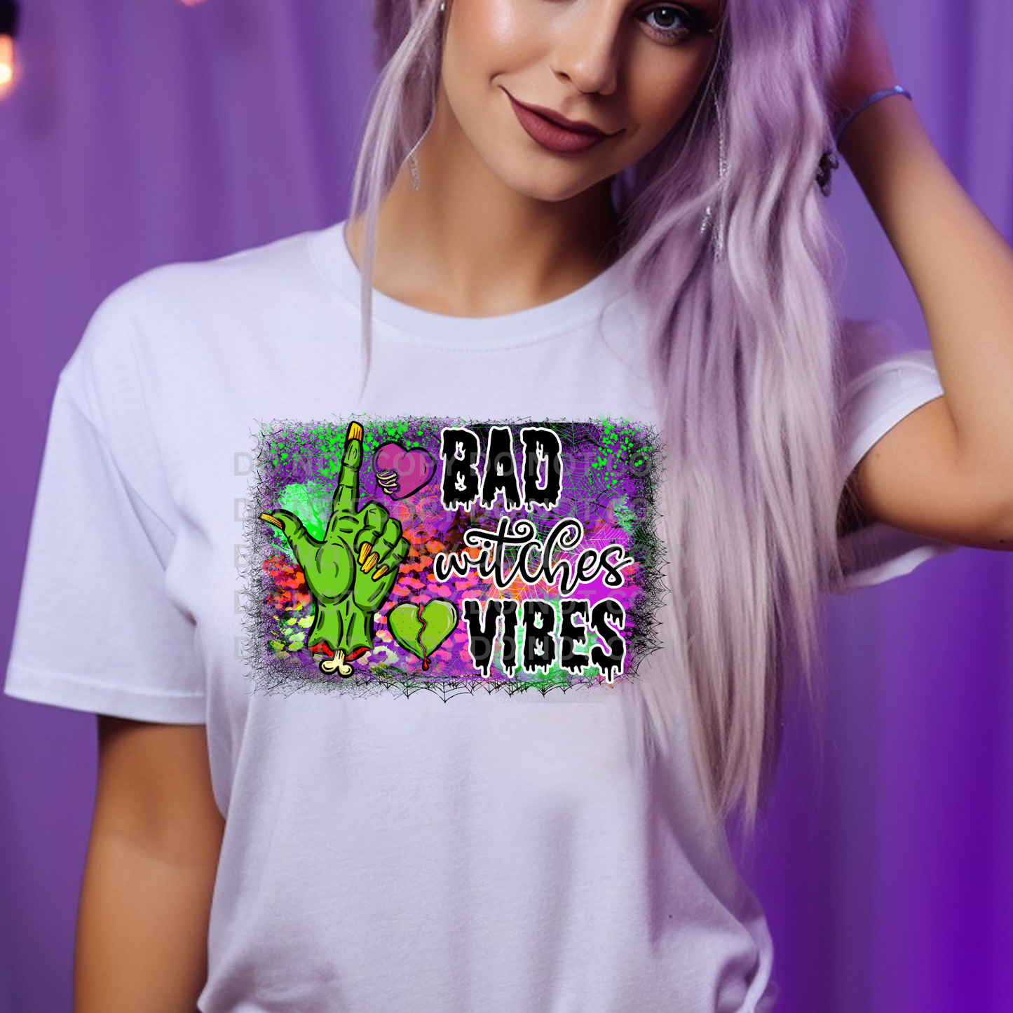 BAD WITCH VIBES - DTF TRANSFER