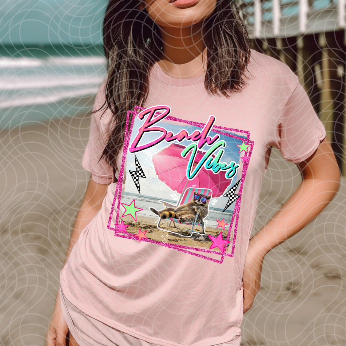 BEACH VIBES -DTF TRANSFER