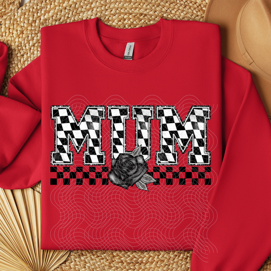 MUM CHECKERED - DTF TRANSFER