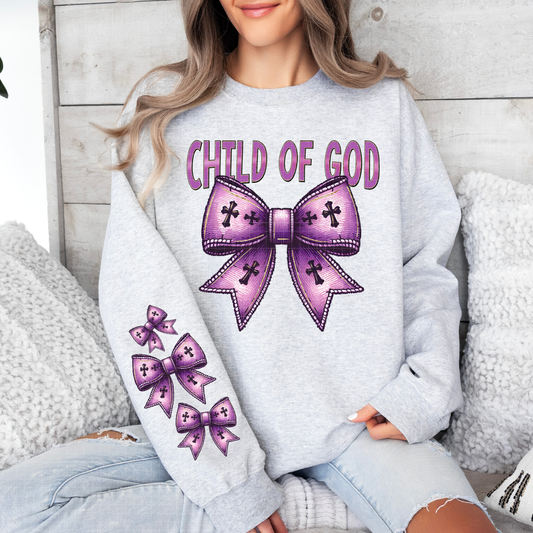 CHILD OF GOD W/ SLEEVE - DTF TRANSFER