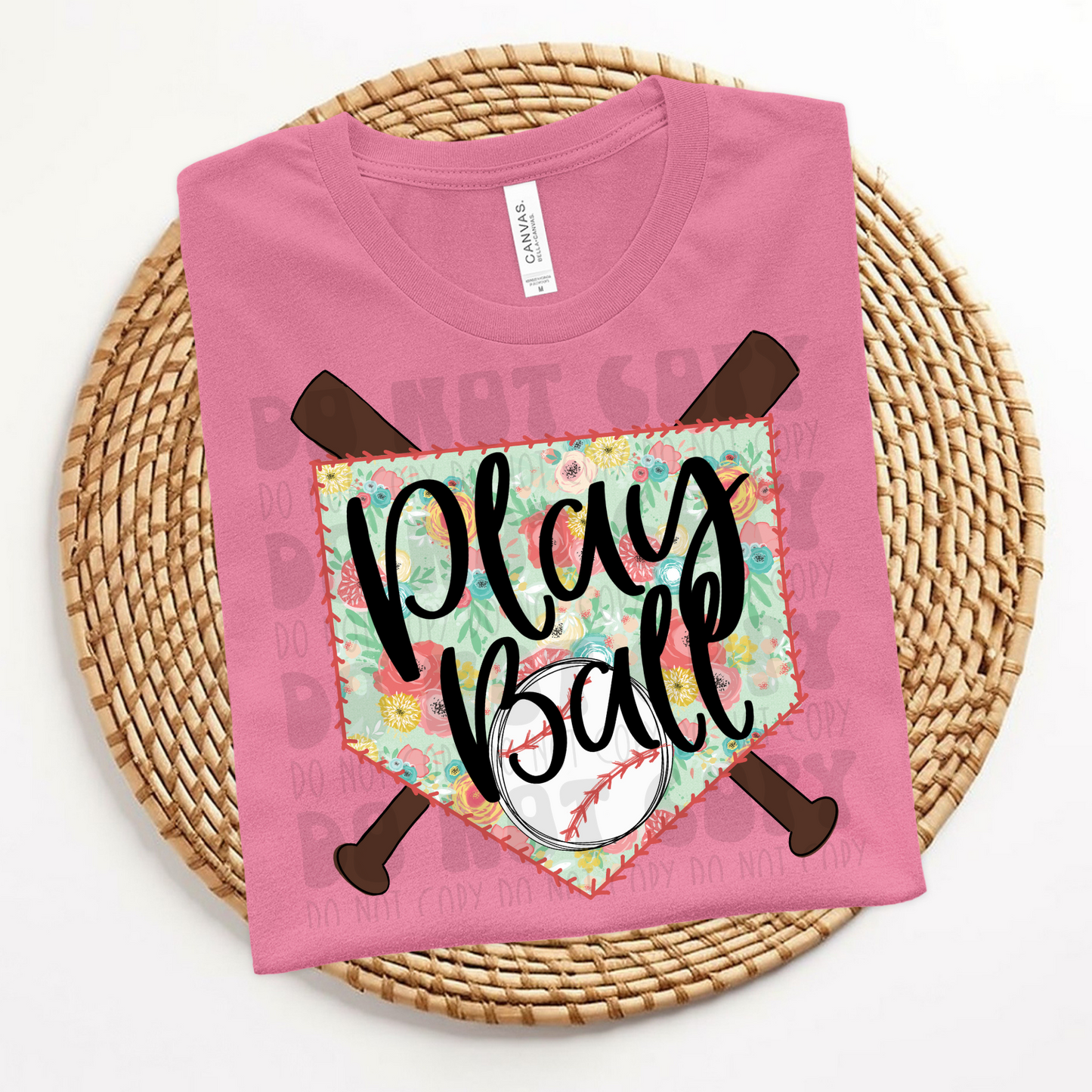PLAY BALL BASE - DTF TRANSFER