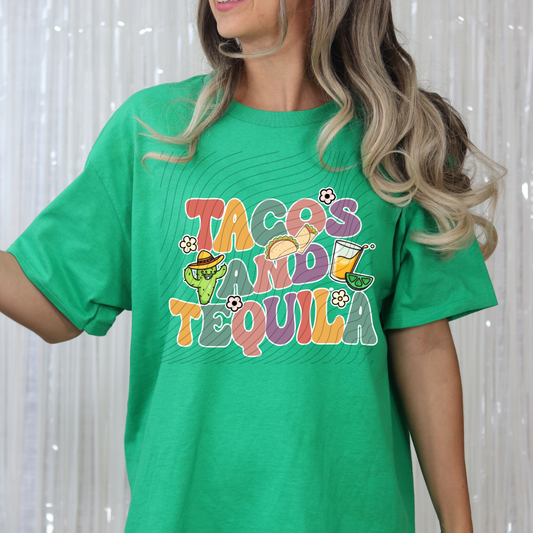 TACOS AND TEQUILA - DTF TRANSFER