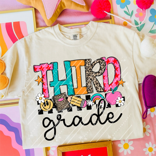 THIRD GRADE - DTF TRANSFER