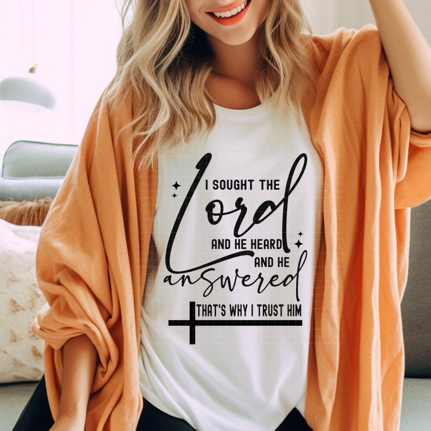 SOUGHT THE LORD - DTF TRANSFER