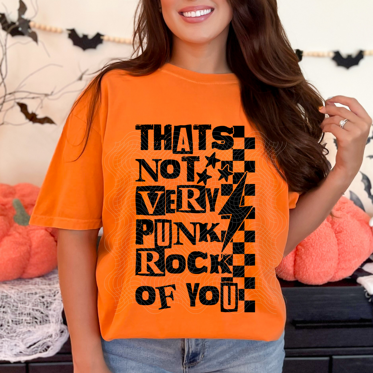 NOT VERY PUNK ROCK OF YOU - DTF TRANSFER