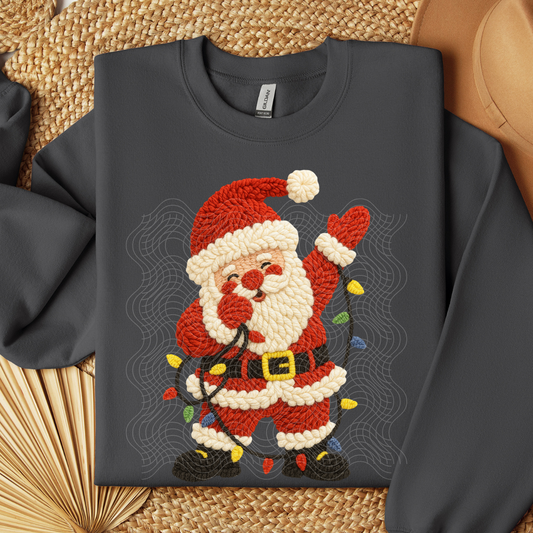 FAUX YARN DAB SANTA - DTF TRANSFER