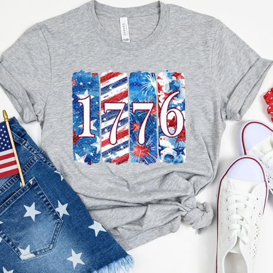 1776 BRUSHSTROKES - DTF TRANSFER