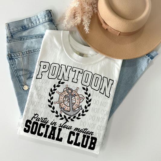 PONTOON SOCIAL CLUB - DTF TRANSFER