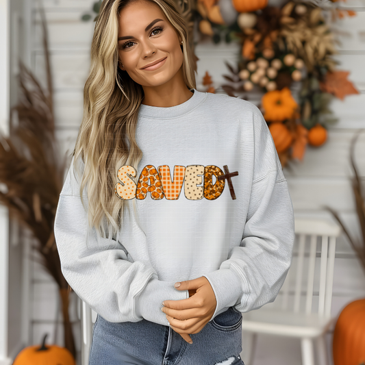 SAVED FALL - DTF TRANSFER