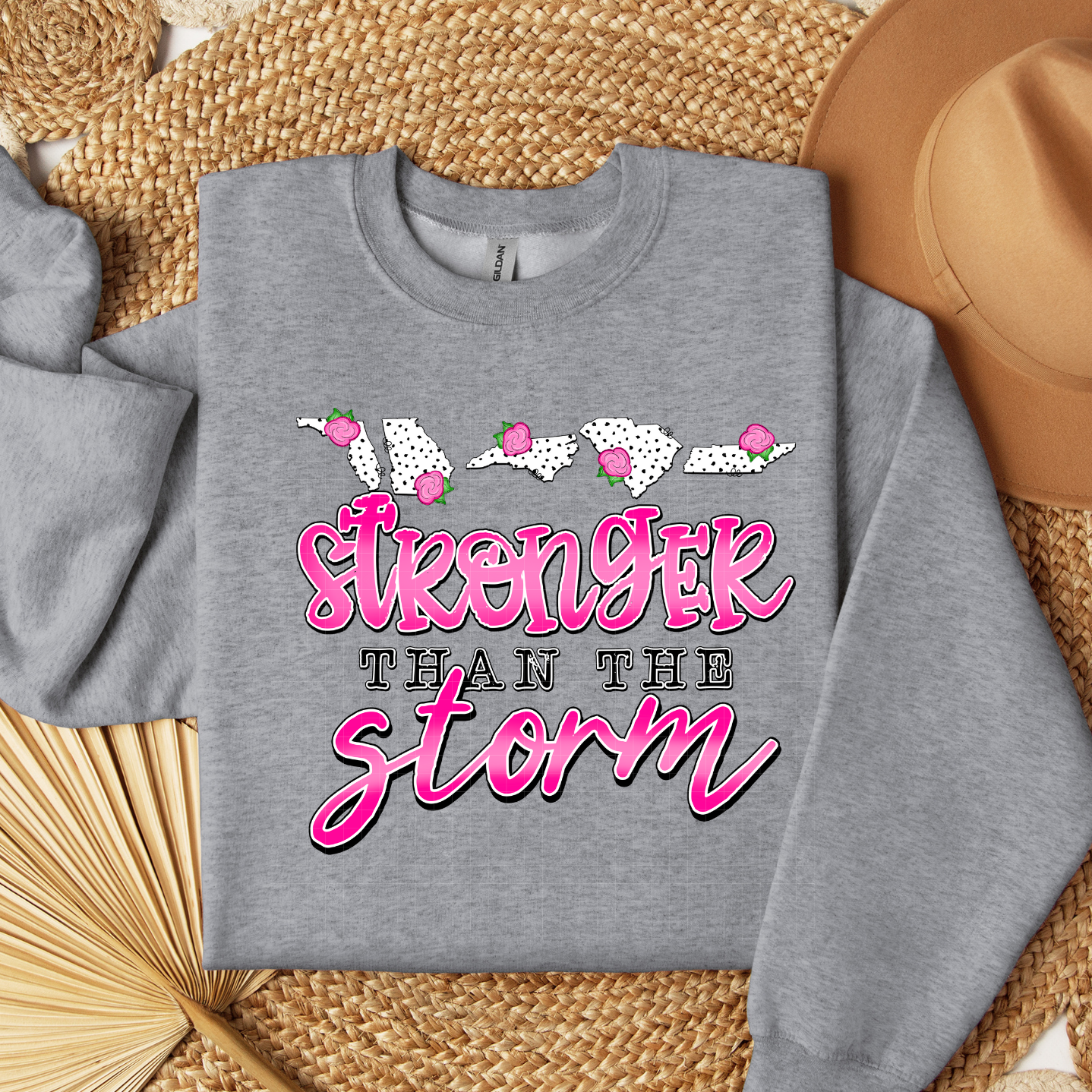 STRONGER THAN THE STORM - DTF TRANSFER