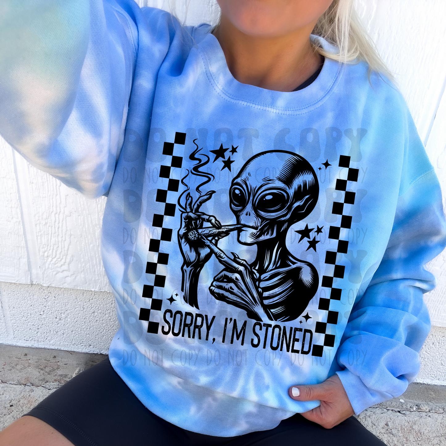 SORRY ALIEN - DTF TRANSFER