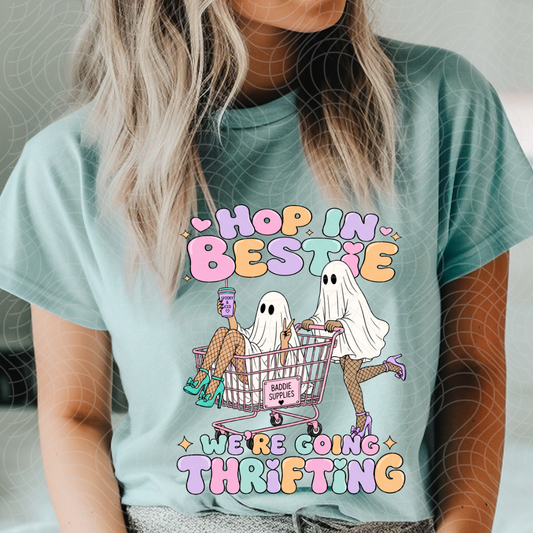 HOP IN BESTIE - DTF TRANSFER