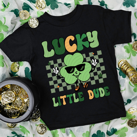 LUCKY LITTLE DUDE - DTF TRANSFER