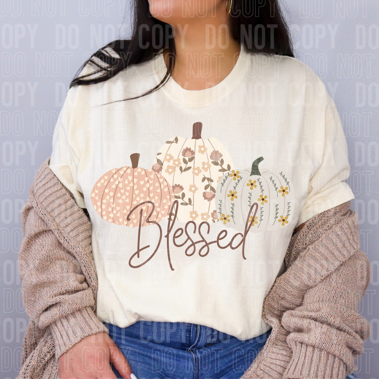 BLESSED PUMPKINS - DTF TRANSFER