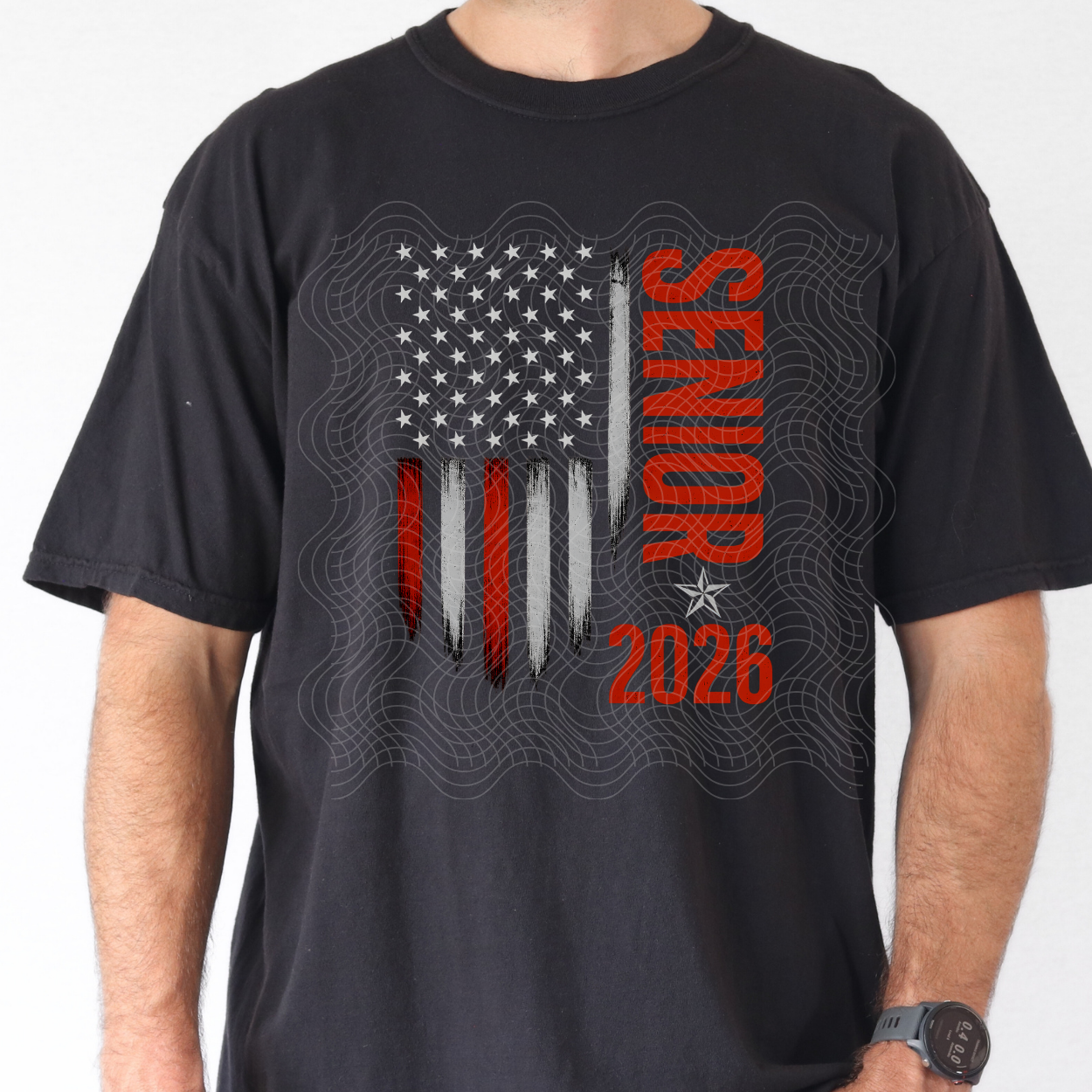 SENIOR 2026 FLAG - DTF TRANSFER