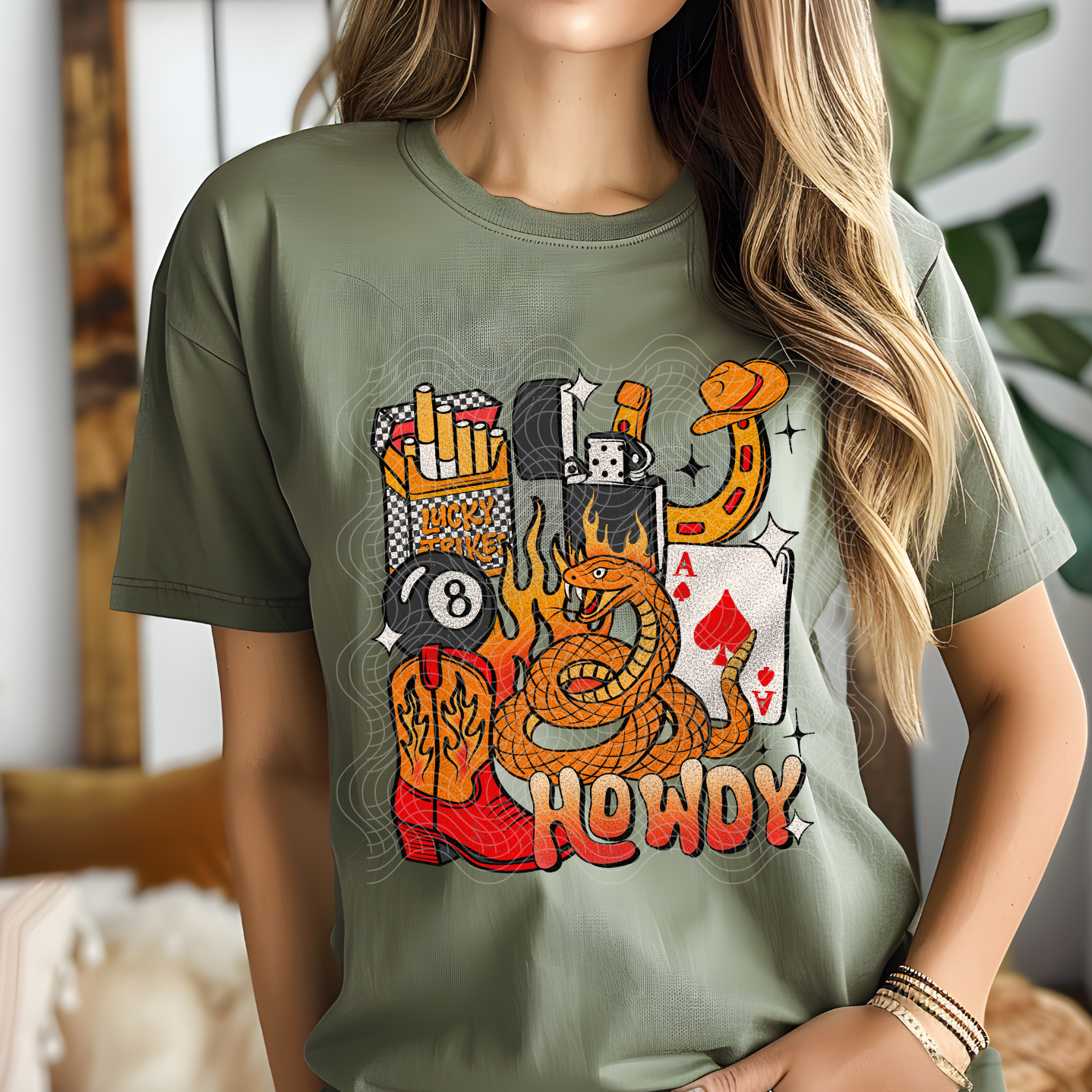 HOWDY COLLAGE - DTF TRANSFER